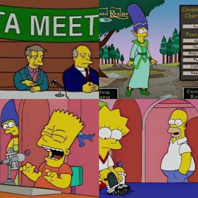 Marge surprend Bart en train de jouer, Homer se questionne sur Lisa